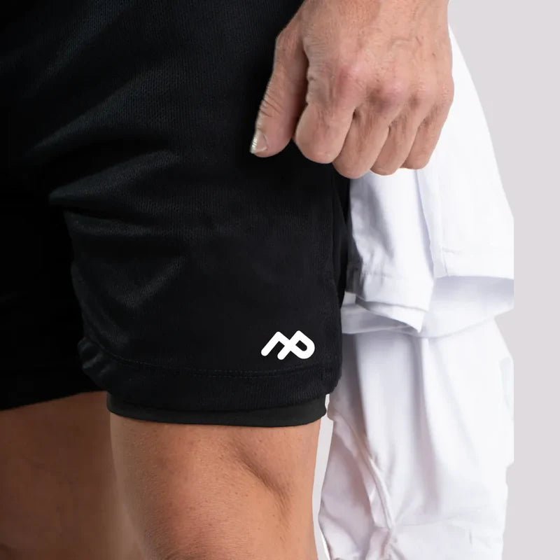 Shorts dryfit de compressão  Preto