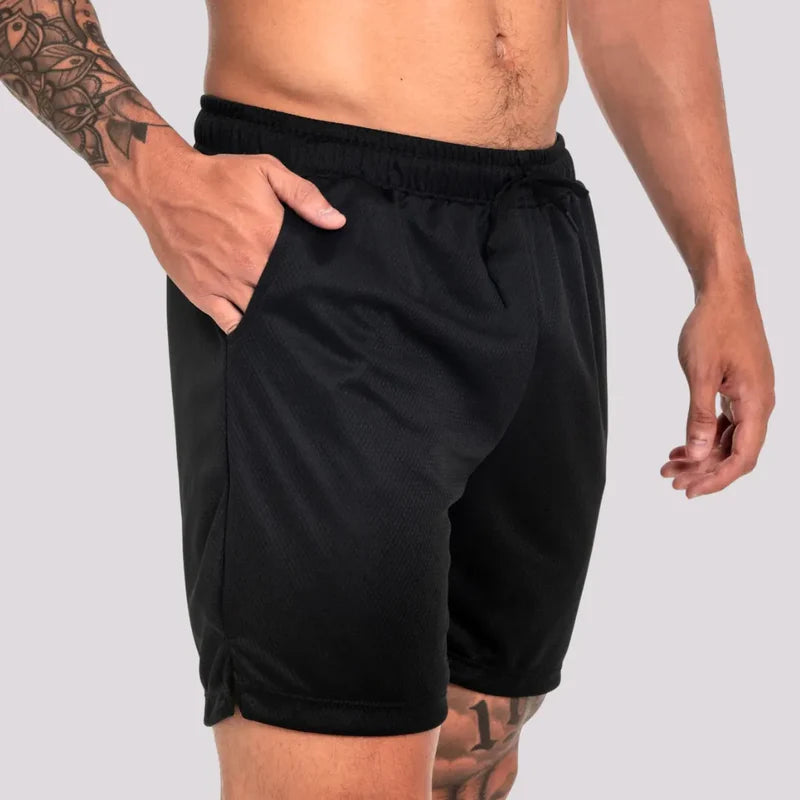 Shorts dryfit de compressão  Preto