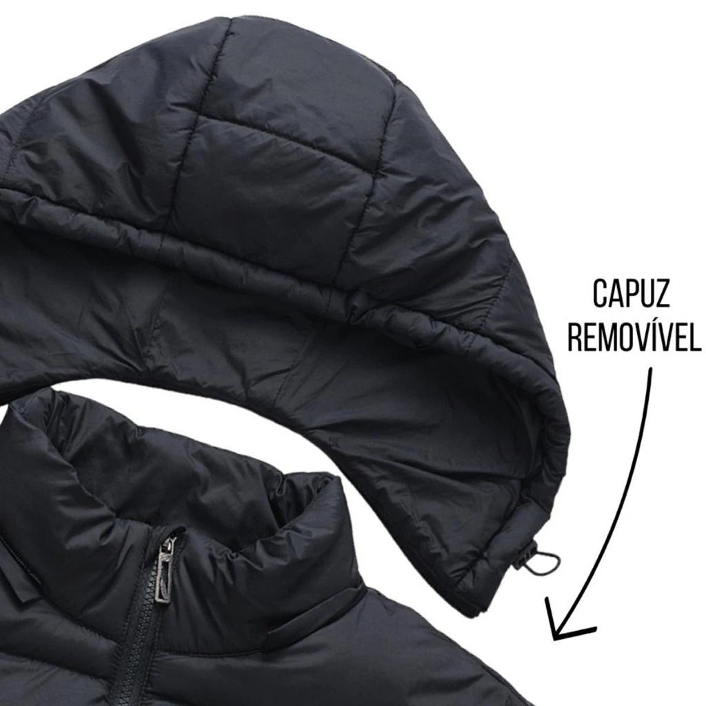 Jaqueta Puffer impermeavel - P ao G6