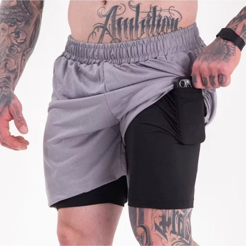 8 Bermudas Dryfit Camada Dupla