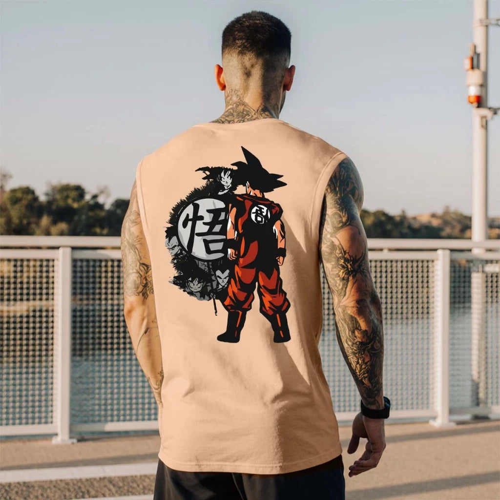 Camiseta Regata Oversized Anime