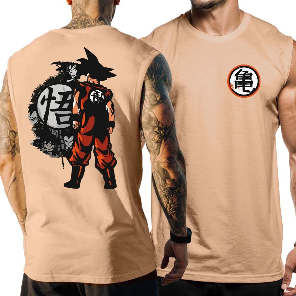 Camiseta Regata Oversized Anime