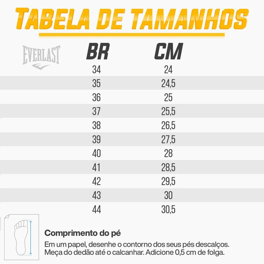 Tênis Everlast - Promoção unidades limitadas