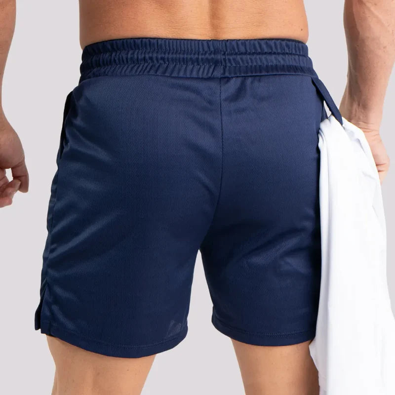 Shorts dryfit de compressão Azul